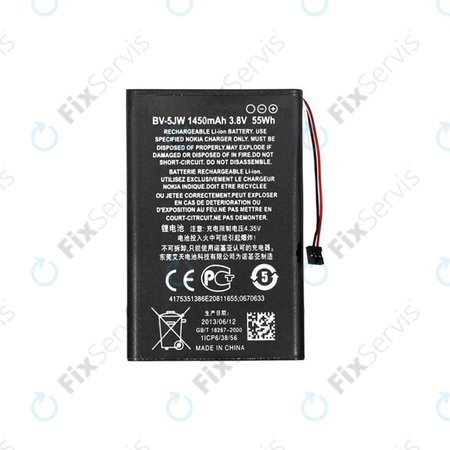 Nokia Lumia 800, N9 - Batéria BV-5JW 1450mAh