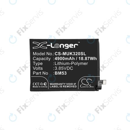 Xiaomi Mi 10T 5G, Mi 10T Pro 5G - Batéria BM53 4900mAh HQ