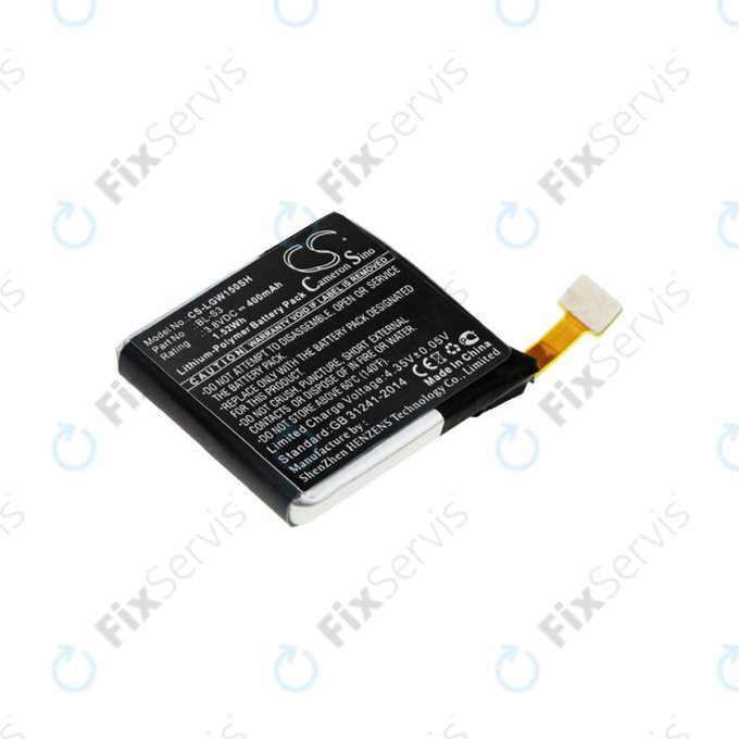 Batéria pre LG W150, LG Watch Urbane, 400mAh, Li-Pol, 3.8V, BL-S3, HQ