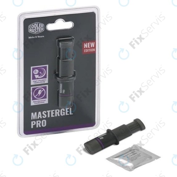 Tepelná pasta MasterGel Pro V2 pre CPU, 4g, sivá