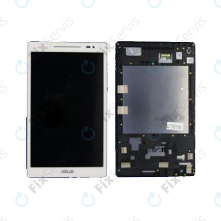 Asus ZenPad 10 Z300C, Z300CT, Z300CX, ZD300C - LCD Displej + Dotykové Sklo + Rám (Black) - 90NP0222-R20010 Genuine Service Pack