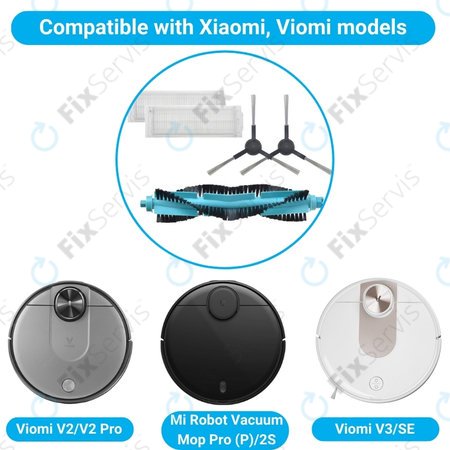 Xiaomi Viomi V2, V2 Pro, V3, SE, Mi Robot Vacuum Mop Pro (P), 2S - Štandardný Set