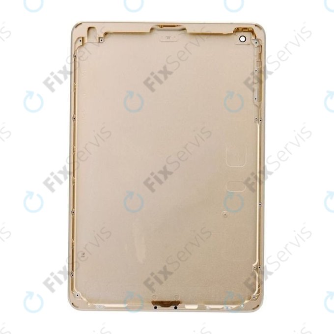 Apple iPad Mini 3 - Zadný Housing WiFi Verzia (Gold)