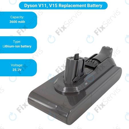 Dyson V11, V15, V15s, Outsize - Batéria SV15, SV18, 970938-01 Li-Ion 25.2V 3600mAh