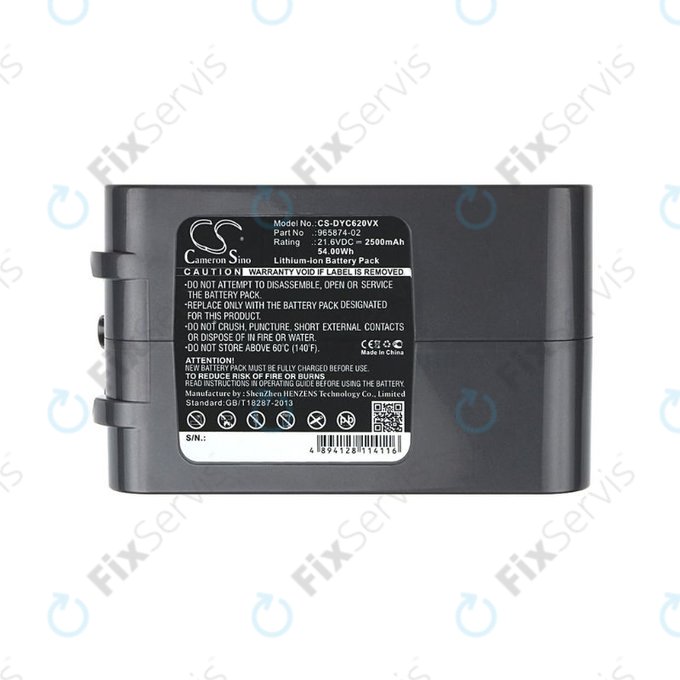 Dyson DC-series, V6 - Batéria 965874-02 Li-Ion 21.6V 2500mAh HQ
