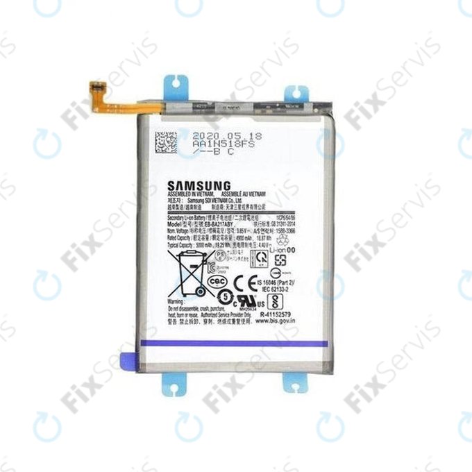 Samsung Galaxy A04s, A12, A13, A13 5G, A21s, M12 - Batéria EB-BA217ABY 5000mAh - GH82-22989A, GH82-29803A Genuine Service Pack