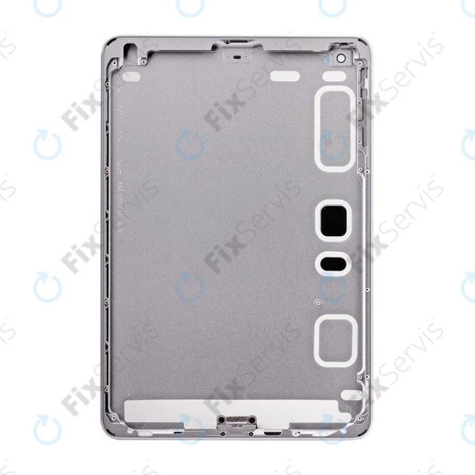 Apple iPad Mini 3 - Zadný Housing WiFi Verzia (Space Gray)