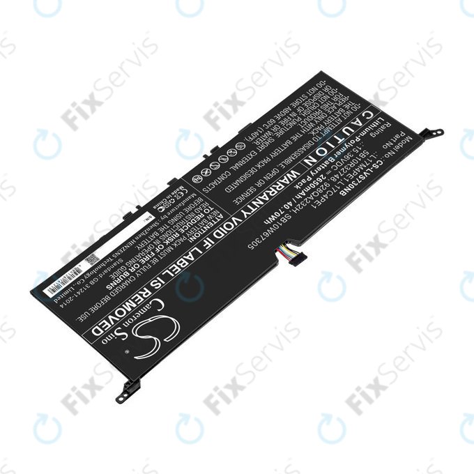 Batéria pre Lenovo IdeaPad 730-13, 2650mAh, Li-Pol, 15.36V, 5B10R32748, HQ