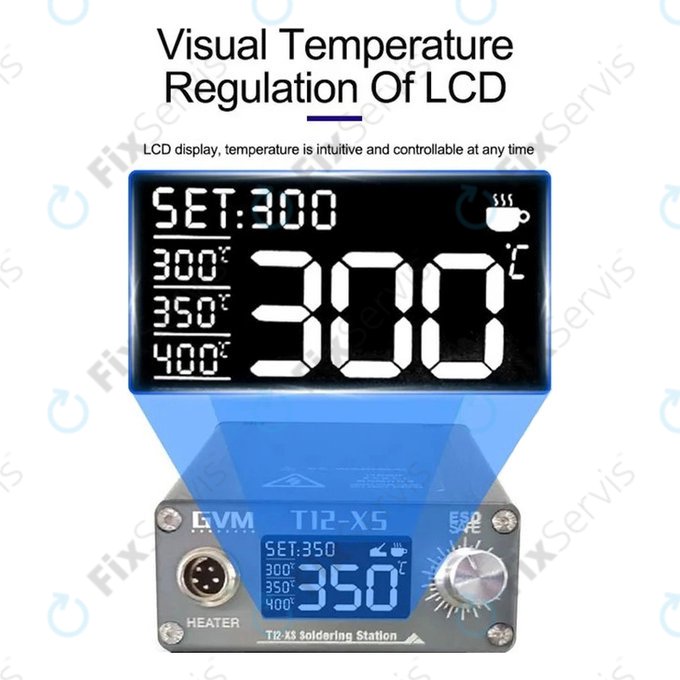 GVM T12-XS - Spájkovacia Stanica