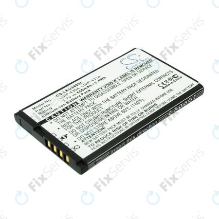 Batéria pre LG 230 Nite, 650mAh, Li-Ion, 3.7V, LGIP-430A, HQ