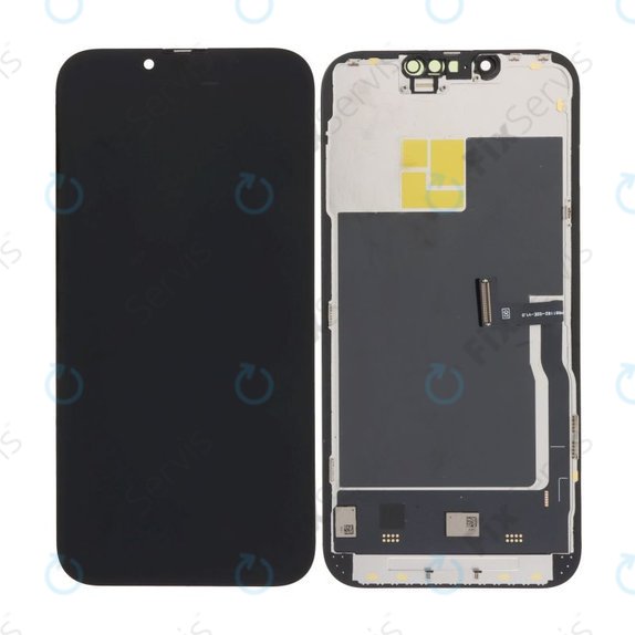 Displej Soft OLED 120Hz pre iPhone 13 Pro, Dotykové sklo s rámom, FixPremium