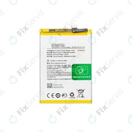OnePlus Nord CE 3 Lite - Batéria BLP813 5000mAh