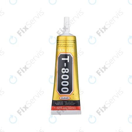 Adhesive Lepidlo T-8000 - 50ml (Transparentná)