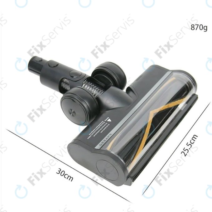 Podlahová hubica s valcovou kefou, Čierna pre Xiaomi Dreame R10, R20, R30, T20, T30