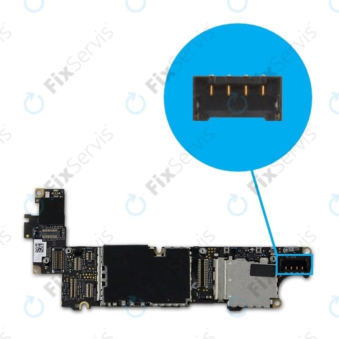 Apple iPhone 4S - Batériový Konektor