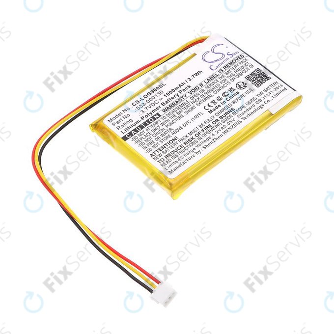 Batéria pre Logitech G403, G703, G900, G903, 1000mAh, Li-Pol, 3.7V, 533-000130, HQ