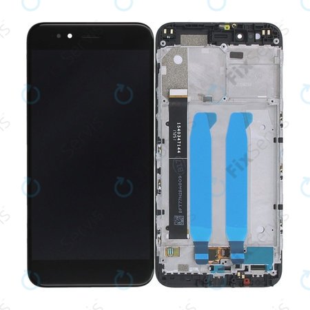 Xiaomi Mi A1(5x) - LCD Displej + Dotykové Sklo + Rám (Black) - 5606100060B6 Genuine Service Pack