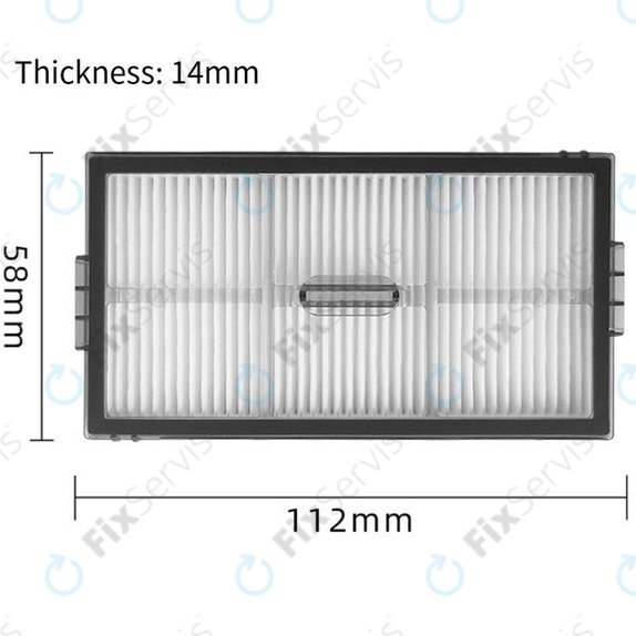 HEPA filter, 2 ks pre Roborock Saros 10R