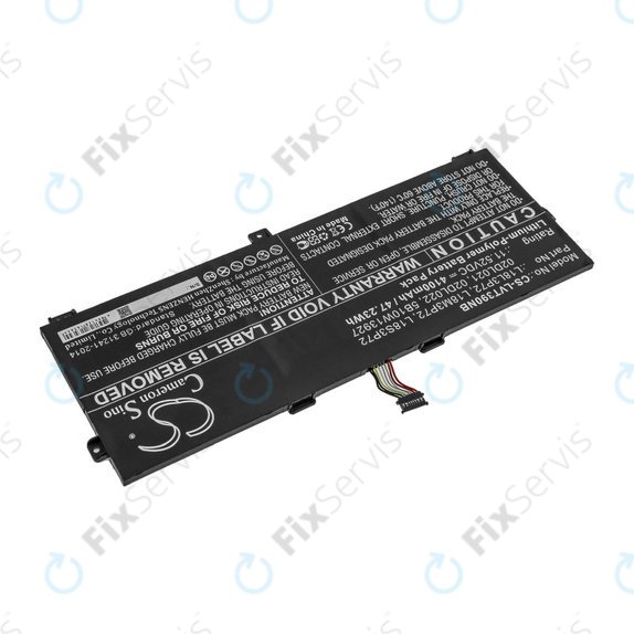 Batéria pre Lenovo ThinkPad X390, Yoga X390, 4100mAh, Li-Pol, 11.52V, 02DL021, HQ