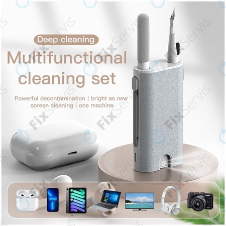 Multifunkčný Nástroj na Čistenie Telefónov a Slúchadiel 5v1