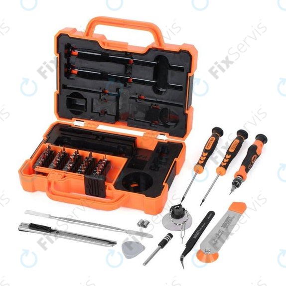 Jakemy JM-8139 - Sada Servisného Náradia pre Servis Elektroniky v Profi Kufriku 45v1