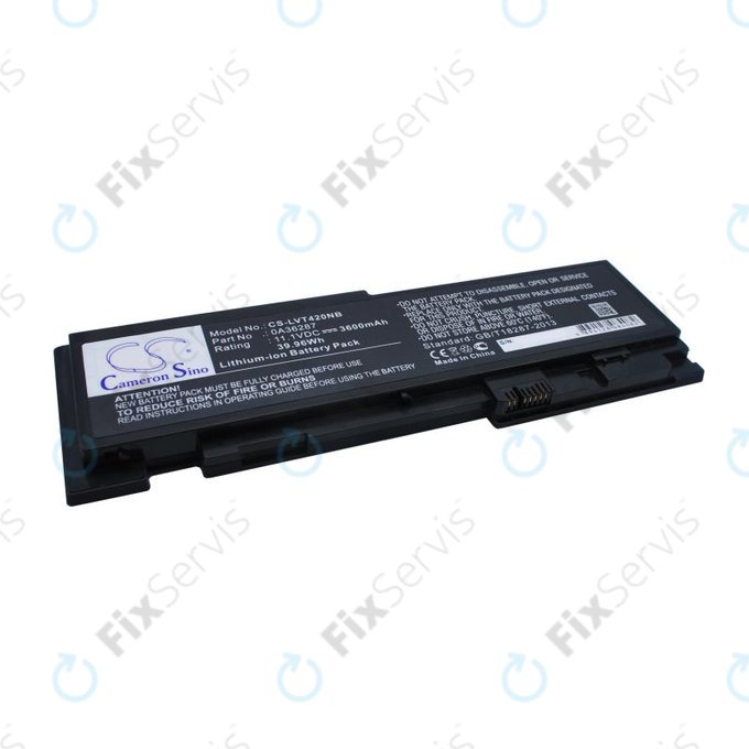 Batéria pre Lenovo Thinkpad T420s, T420si, 3600mAh, Li-Ion, 11.1V, 0A36287, HQ