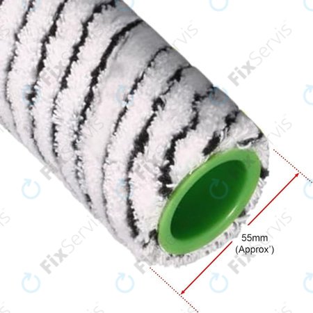 Kärcher FC 3, FC 5, FC 7 - Sada Valcov na Kamenné Povrchy (Black)