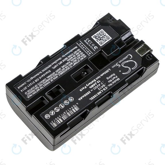 Batéria pre Line 6 James Tyler Variax, Line 6 JTV Guitar, 2600mAh, Li-Ion, 7.4V, BA12, HQ