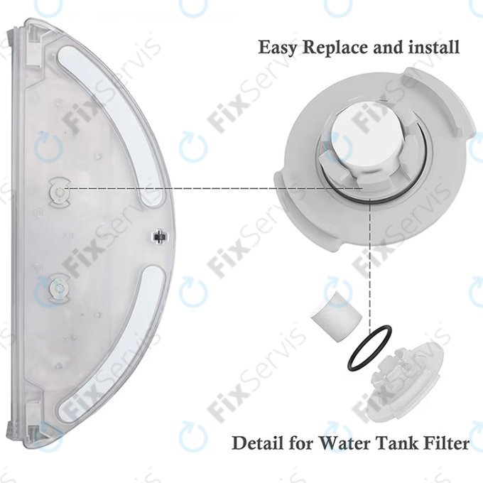 Xiaomi Roborock S5, S6, S6 Pure, Mijia 1S, Xiaowa E2 - Zásobník na Vodu