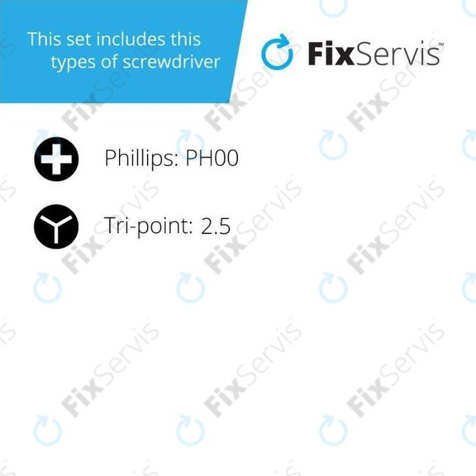 Jednoduché Skrutkovače - Krížový + Tri-Point (MacBook)