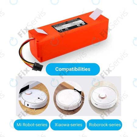 Xiaomi Roborock-series, Mi Robot Vacuum Mop 1S, Xiaowa-series - Batéria BRR-2P4S-5200 Li-Ion 5200mAh