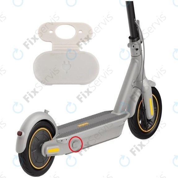 Ninebot Segway Max G30 - Silikónová Krytka Konektora na Nabíjanie