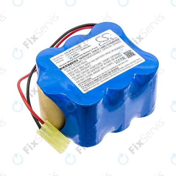 Batéria pre Zepter LMG-310, 9P-130, 3000mAh, Ni-MH, 10.8V, SA9KR1300SC-3RB, HQ