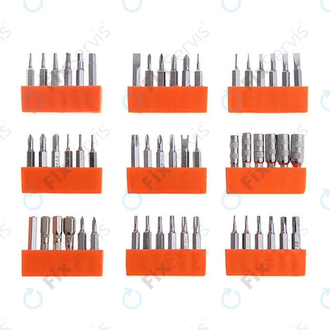 Jakemy JM-8126 - Sada Servisného Náradia pre Servis Elektroniky 58v1