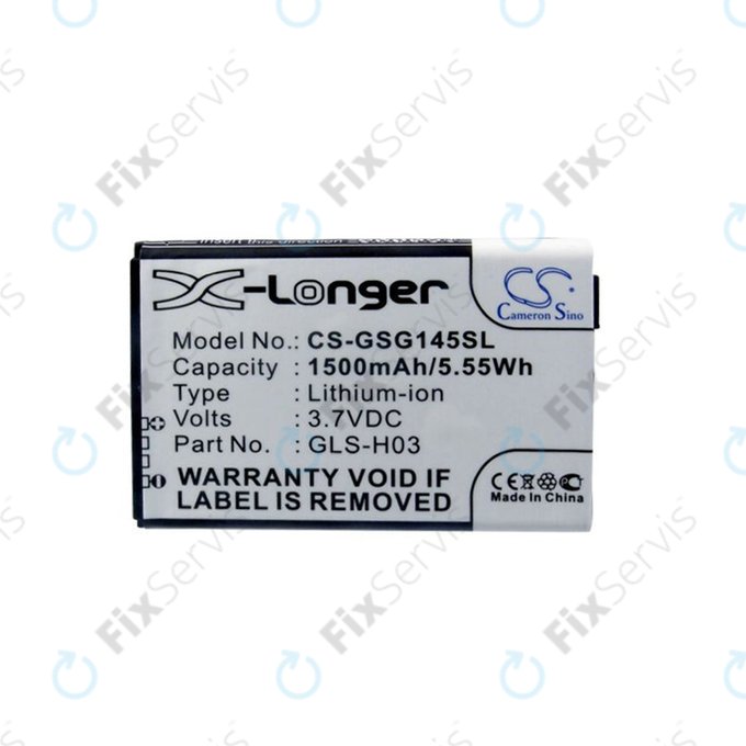 Batéria pre Gigabyte GSmart G1345, 1500mAh, Li-Ion, 3.7V, GLS-H03, HQ