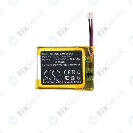 Batéria pre Garmin Forerunner 955 Solar, 220mAh, Li-Pol, 3.85V, 361-00146-00, HQ