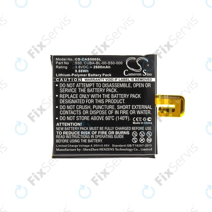 Caterpillar CAT S50 - Batéria CUBA-BL-00-S50-000 2600mAh HQ