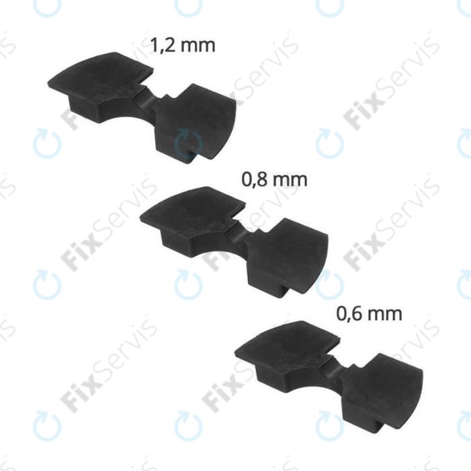 Xiaomi Mi Electric Scooter 1S, 2 M365, Essential, Pro, Pro 2 - Redukcia Otrasov (Black) - 3ks