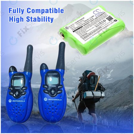 Batéria pre Motorola Talkabout T280, T200, T82, T82 Extreme, 700mAh, Ni-MH, 3.6V, HKNN4002A, HQ