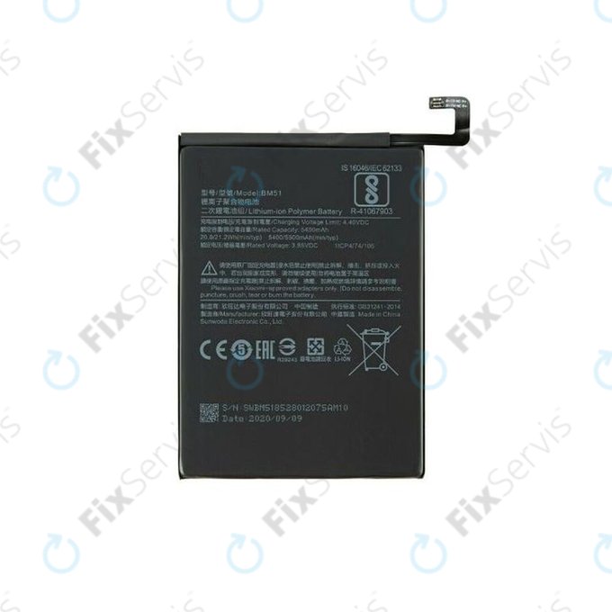 Xiaomi Mi Max 3 - Batéria BM51 5500mAh