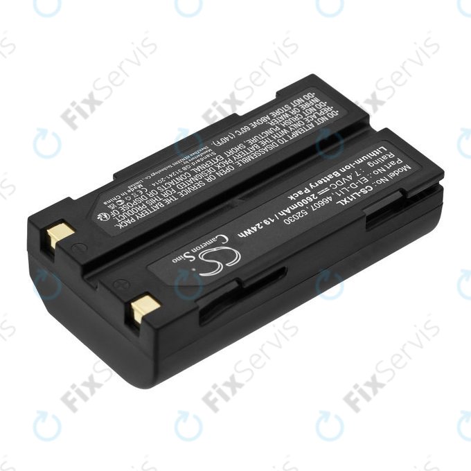 Batéria pre BCI Capnocheck II Capnograph, 2600mAh, Li-Ion, 7.4V, MCR1821J/1-H, HQ