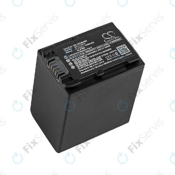 Batéria pre Sony Fdr-Ax33, Sony Fdr-Ax40, 3050mAh, Li-Ion, 7.3V, NP-FV100A, HQ