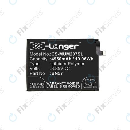 Xiaomi Poco X3 NFC, X3 Pro - Batéria BN57 4950mAh HQ