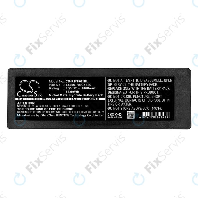 Batéria pre Scanreco 590, Cifa, Effer, 3000mAh, Ni-MH, 7.2V, RSC7220, HQ