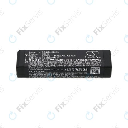 Batéria pre Shure GLXD1, 2, MXW2, 1100mAh, Li-Ion, 3.7V, SB902, HQ