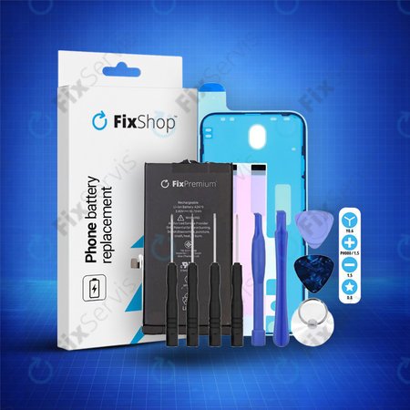 Apple iPhone 12, 12 Pro - Batéria 2815mAh FixPremium + Lepka pod Batériu + Lepka pod LCD + Set Náradia - Multipack