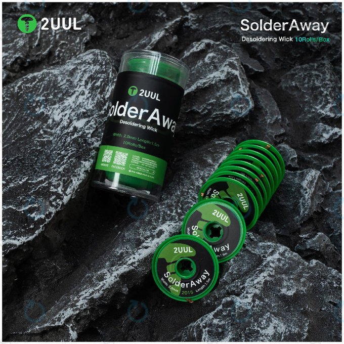 Odsávací knôt Solder Vampire, 2UUL DW11, 10ks/box