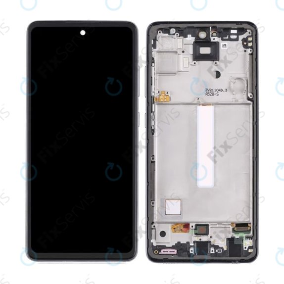 Samsung Galaxy A52 5G A526B, A52s 5G A528B - LCD Displej + Dotykové Sklo + Rám (Awesome Black) OLED