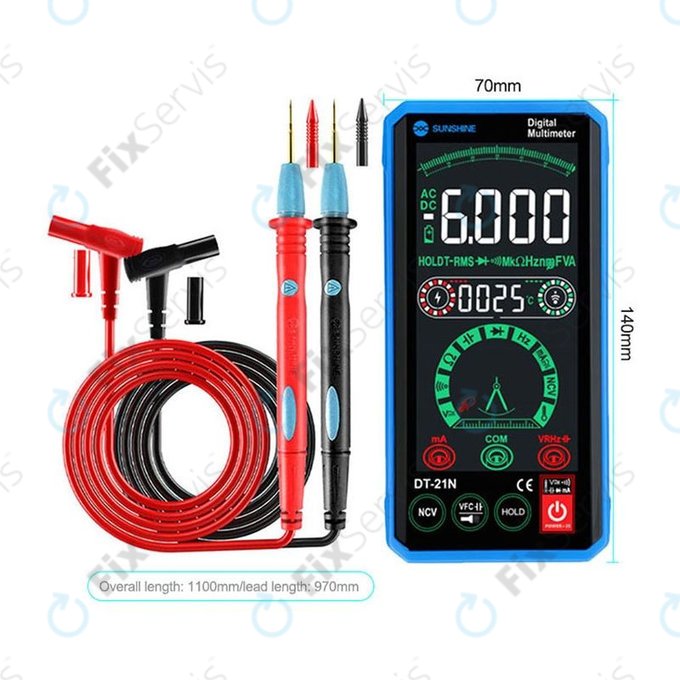 Sunshine DT-21N - Dotykový Multimeter