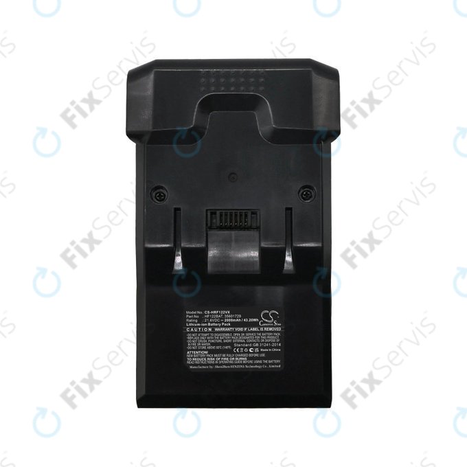 Batéria pre Hoover H Free, HF122, 2000mAh, Li-Ion, 21.6V, HF122BAT, HQ
